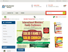 Tablet Screenshot of familybooster.com